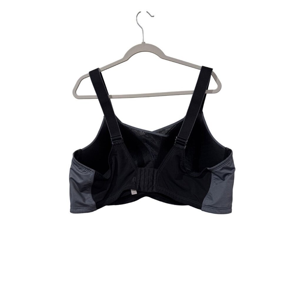 Livi Active Lane Bryant Womens Full Coverage Underwire Sports Bra Gray Size 52DD - Picture 4 of 5